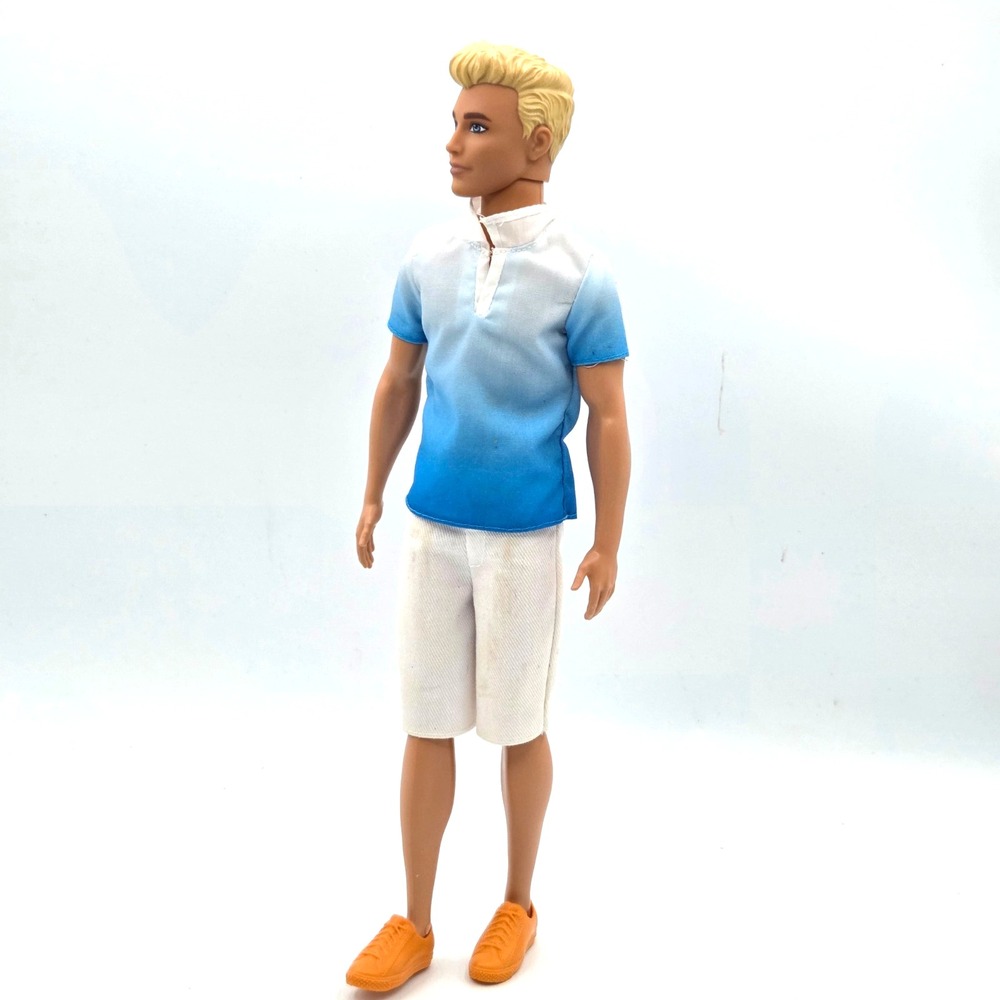Mattel Barbie Ken Fashionistas Doll Blue Ombré Shirt #129